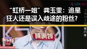 “虹桥一姐”龚玉雯：追星狂人还是误入歧途的粉丝？